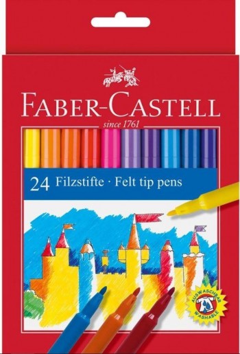 ROTULADORES DE COLORES FABER-CASTELL CAJA CARTON