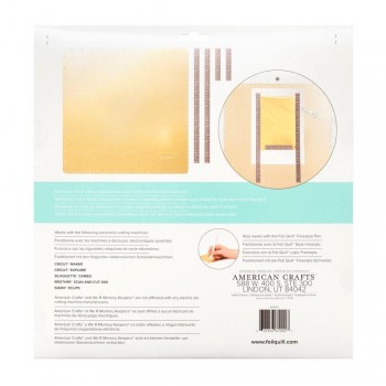 SET BASE+4TIRAS MAGNETICAS PARA APLICAR FOIL WE ARE MEMORY