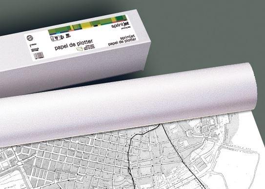 BOBINA DE PAPEL PARA PLOTTER INKJET 80GR.