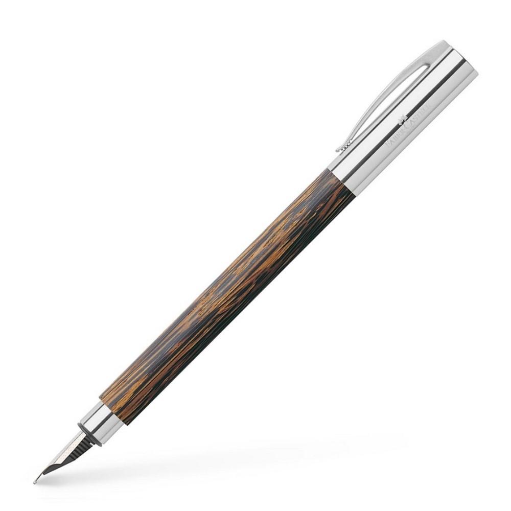PLUMA FABER CUERPO MADERA COCO