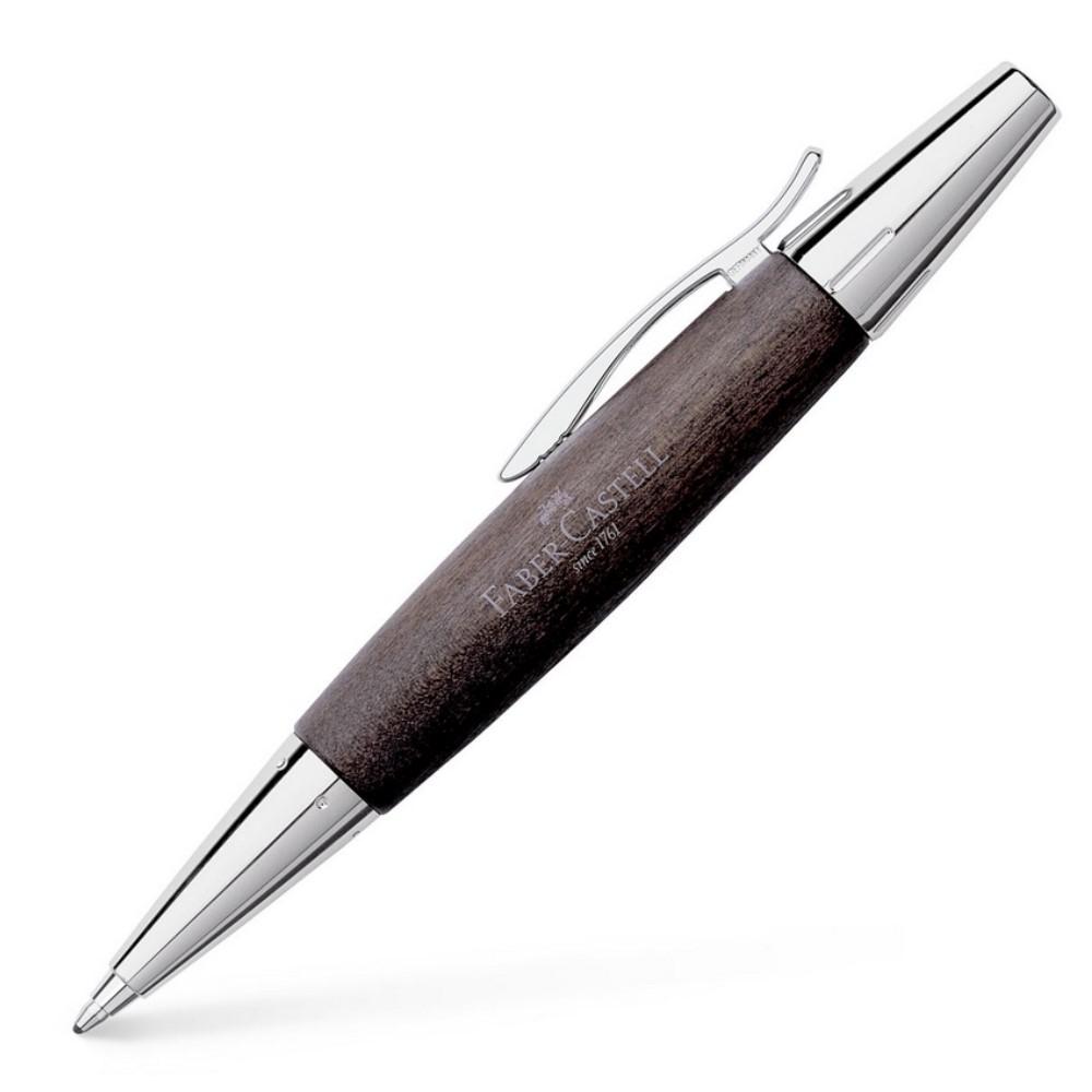 BOLIGRAFO FABER CASTELL EMOTION MADERA PERAL NEGRO