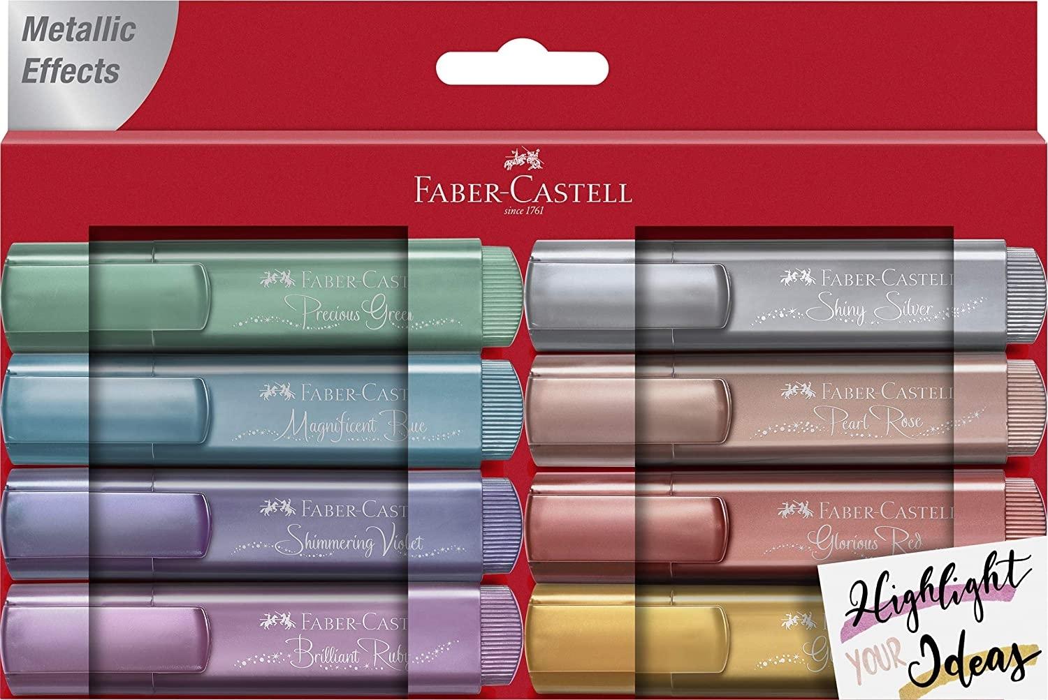 ROTULADOR TEXTLINER PACK-8 METALICOS
