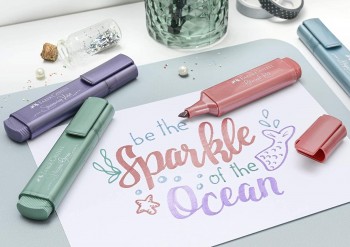 ROTULADOR TEXTLINER PACK-8 METALICOS