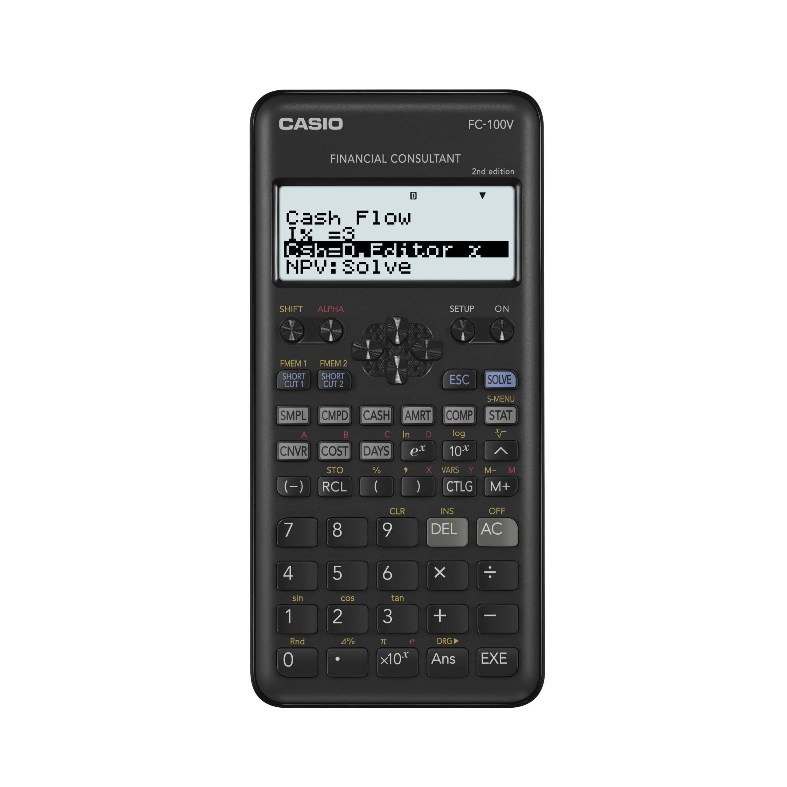 CALCULADORA FINANCIERA CASIO FC-100V