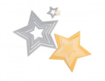 TROQUEL SIZZIX FRAMELITS ESTRELLAS