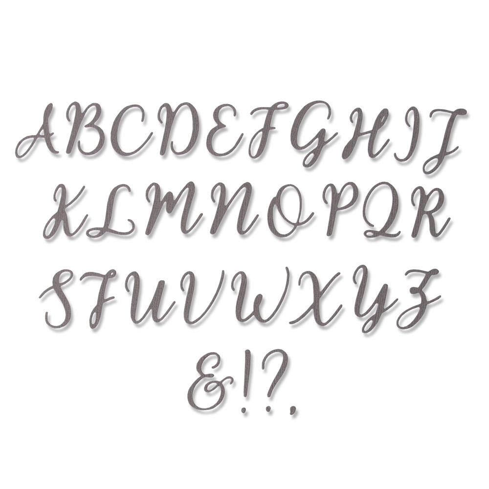 SET 28 TROQUELES THINLITS ELLE UPPERCASE