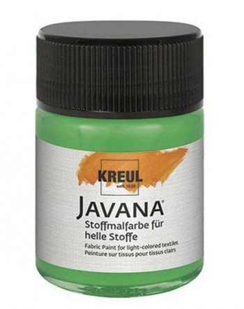PINTURA TEXTIL TRASLUCIDA JAVANA 50 ML TEJIDOS CLAROS