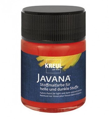 PINTURA TEXTIL OPACA JAVANA 50 ML. OSCURO Y CLARO