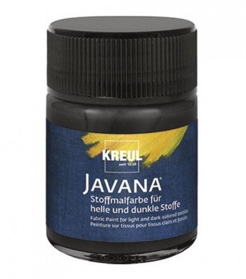 PINTURA TEXTIL OPACA JAVANA 50 ML. OSCURO Y CLARO