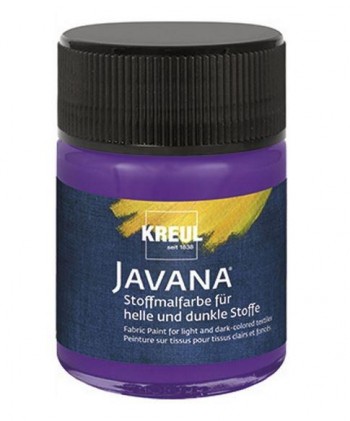 PINTURA TEXTIL OPACA JAVANA 50 ML. OSCURO Y CLARO