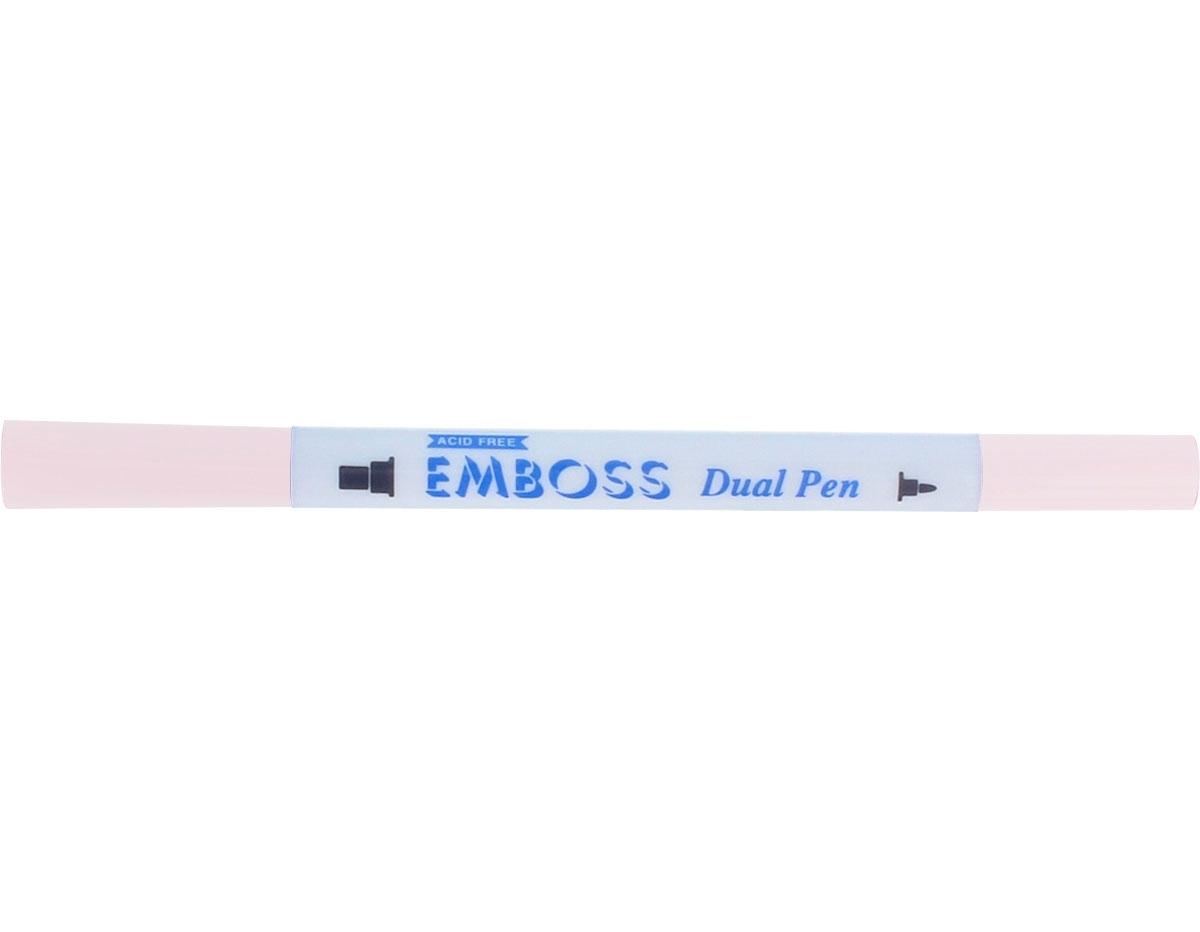 ROTULADOR PARA EMBOSS DUAL COLOR TRANSPARENTE CALIGRAFIA 1 3,7/2,6MM