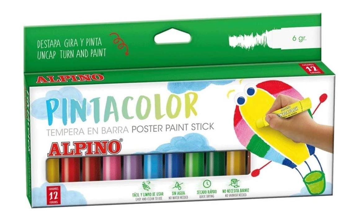 TEMPERA BARRA PINTACOLOR 12U ALPINO