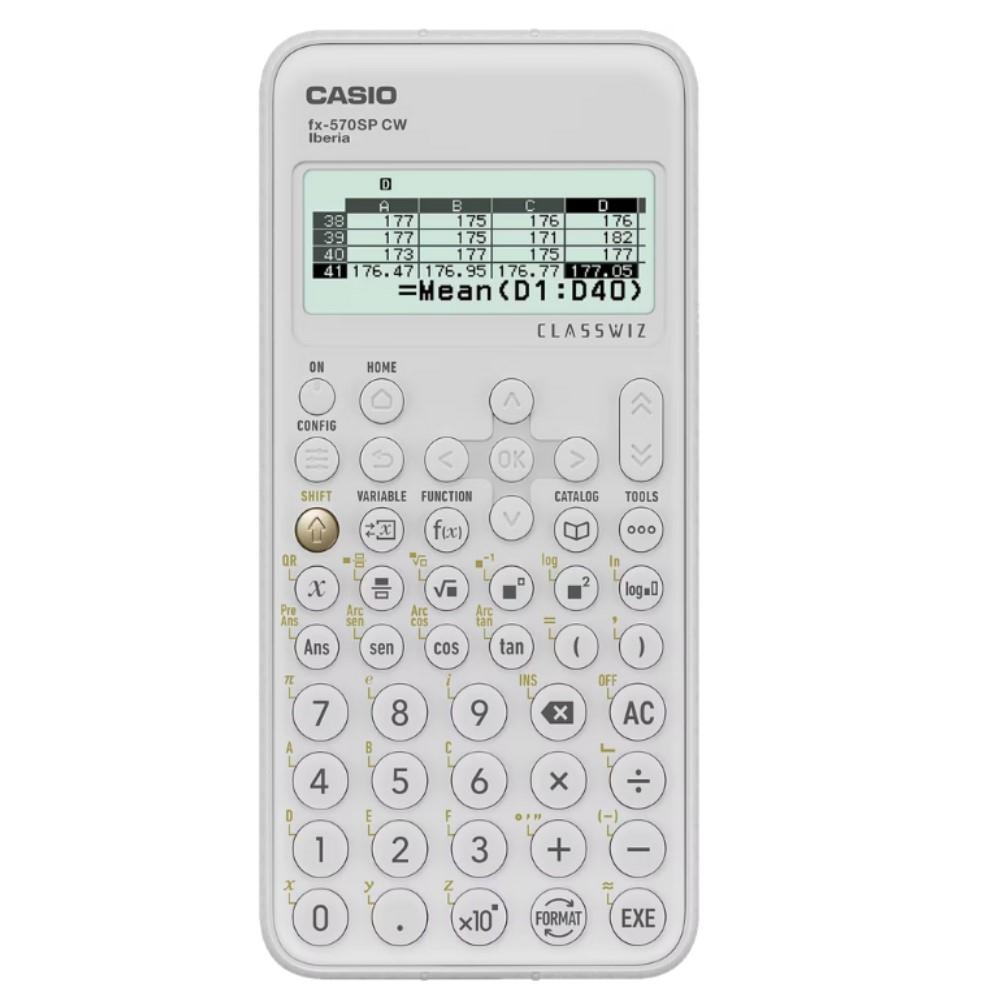 CALCULADORA CASIO CIENTIFICA 576 FUNCIONES FX570SPCW
