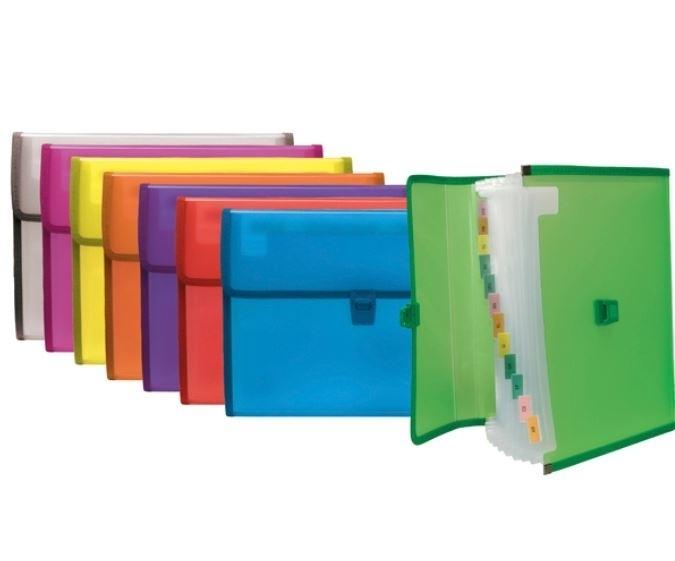 CARPETA CLASIFICADORA A4 BROCHE 13 SEPARADORES