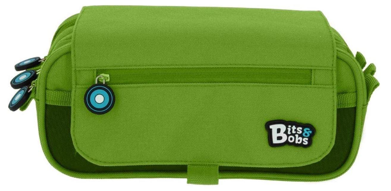 ESTUCHE PORTATODO TRIPLE BITS&BOBS VERDE