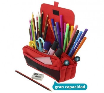 ESTUCHE PORTATODO TRIPLE BITS&BOBS VERDE