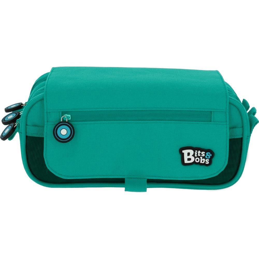 ESTUCHE PORTATODO TRIPLE BITS&BOBS TURQUESA