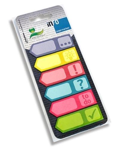 BANDERITA MARCA PAGINAS SIMBOLOS INFO