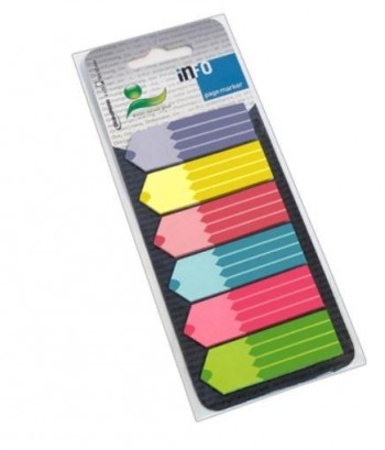 BANDERITA MARCA PAGINAS LAPICES INFO