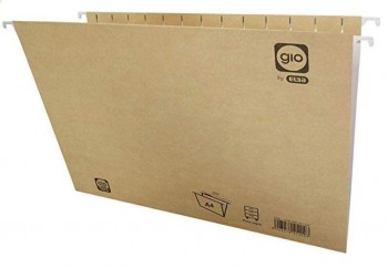 CARPETA COLGANTE KRAFT CRISTAL GIO T.A4