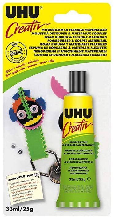 PEGAMENTO UHU GOMA EVA 33 ML