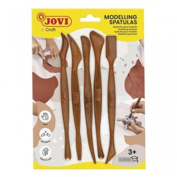 PALETAS MODELAR PLASTILINA 5 U JOVI