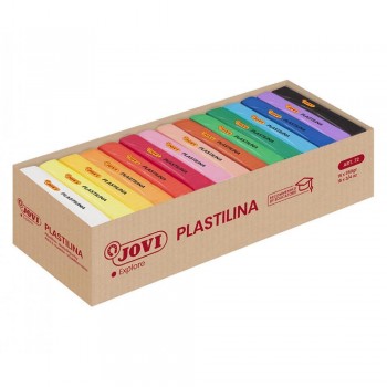 PLASTILINA JOVI 350 GR CAJA SURTIDA DE 15 UDS.