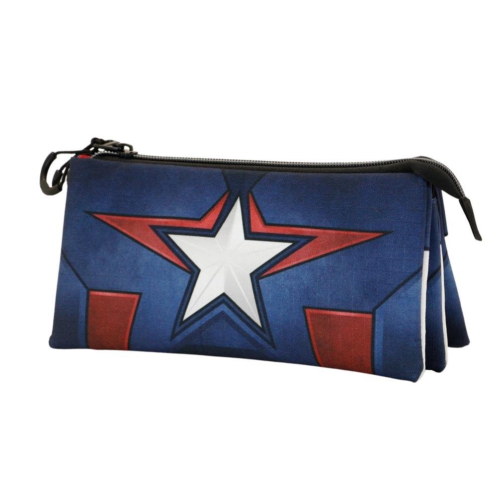 PORTATODO CAPITAN AMERICA TRIPLE ECO
