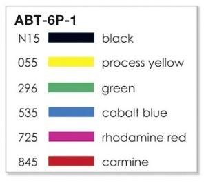 SET 6 ROTULADORES DUAL BRUSH ABT COLORES PRIMARIOS TOMBOW