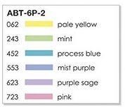 SET ROTULADORES PINCEL DUAL BRUSH 6 COLORES PASTEL TOMBOW
