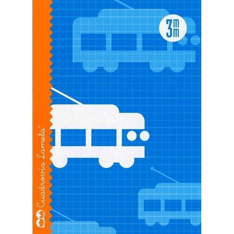LIBRETA LAMELA CUARTO 30H 3X3 CUADROVIA