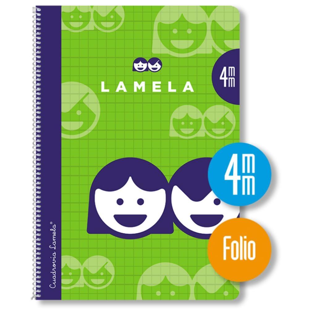 BLOCK LAMELA FOLIO 80H 4X4 CUADROVIA