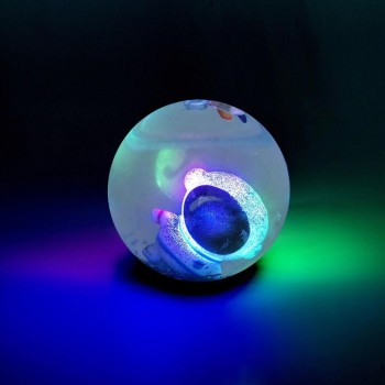 PELOTA LUMINOSA SALTARINA- SPACE LEGAMI
