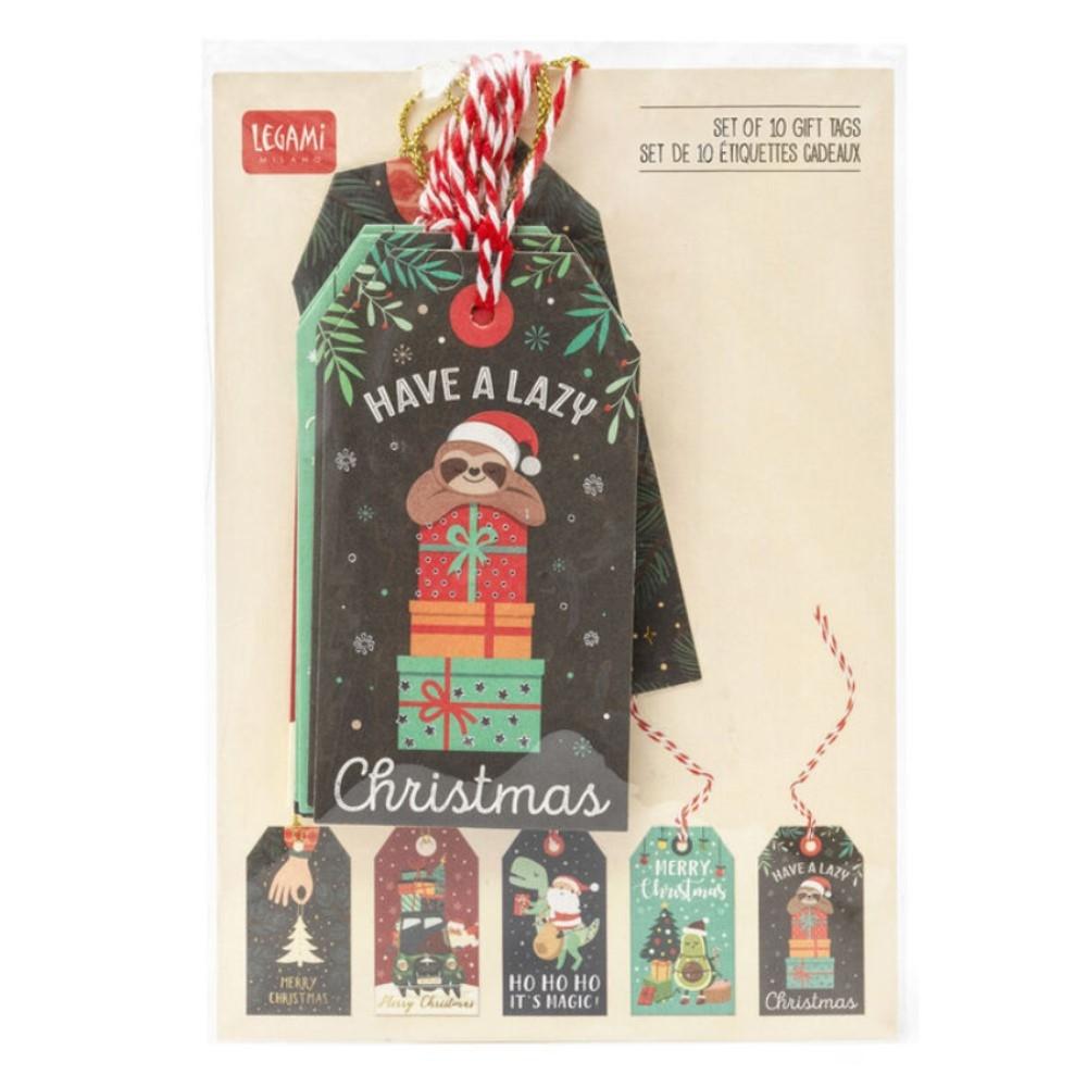 BLISTER 10 TARJETAS NAVIDAD LEGAMI
