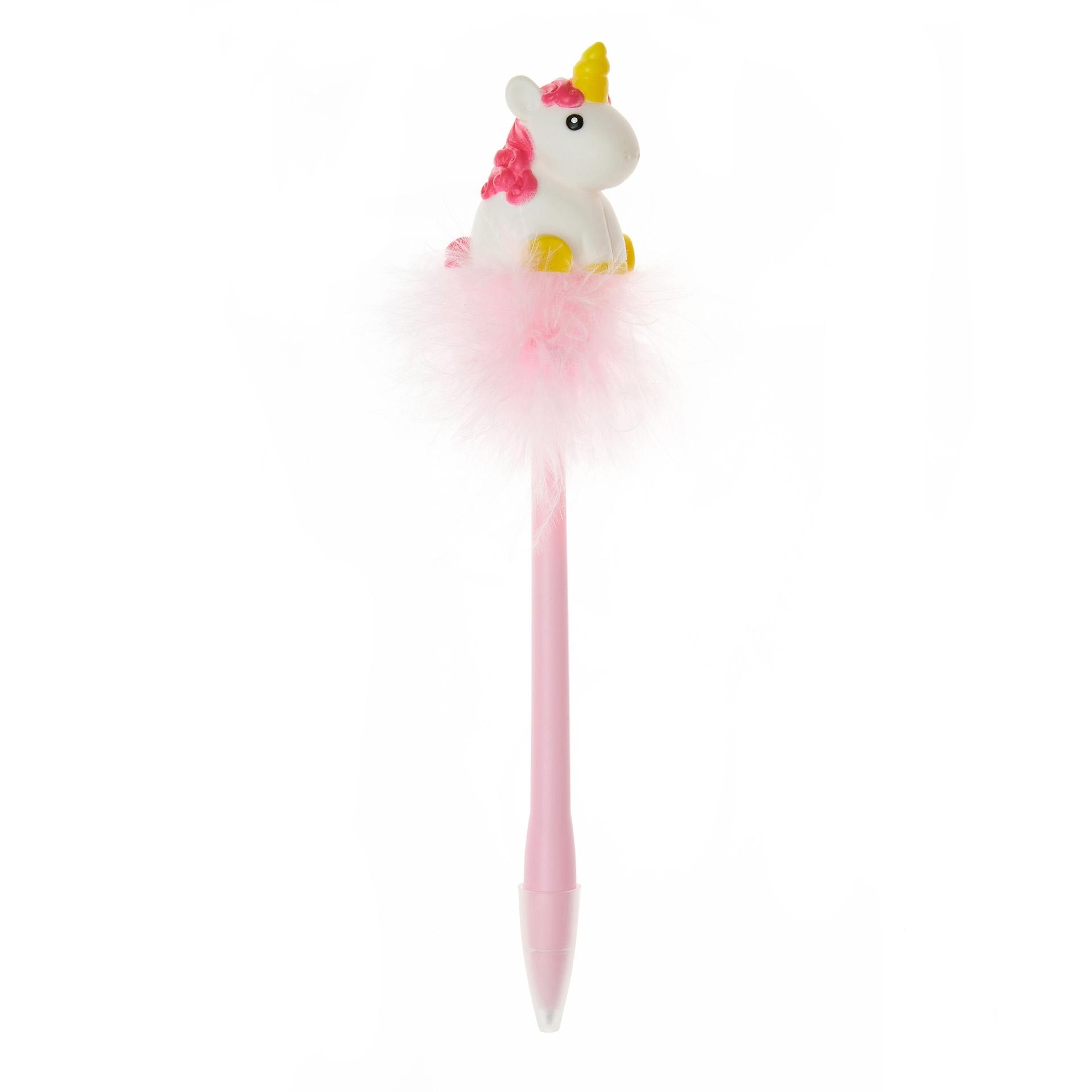 BOLIGRAFO LEGAMI UNICORNIO CON LUZ