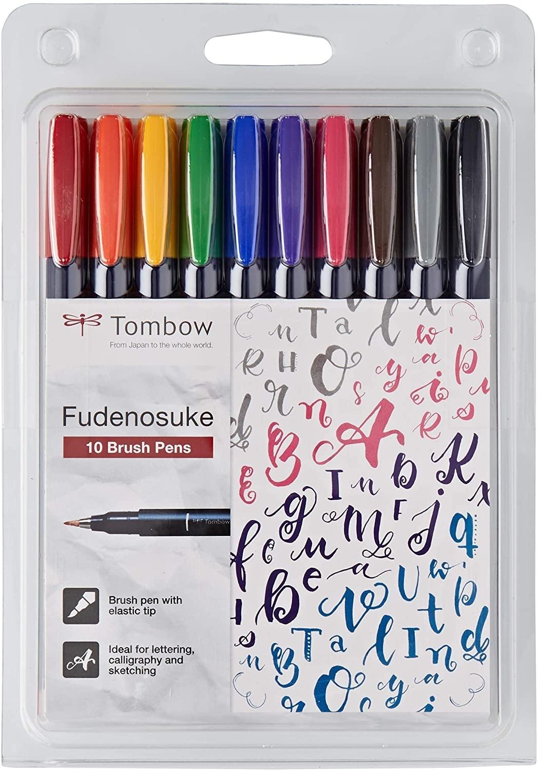 ROTULADORES FUDENOSUKE SET 10 COLORES