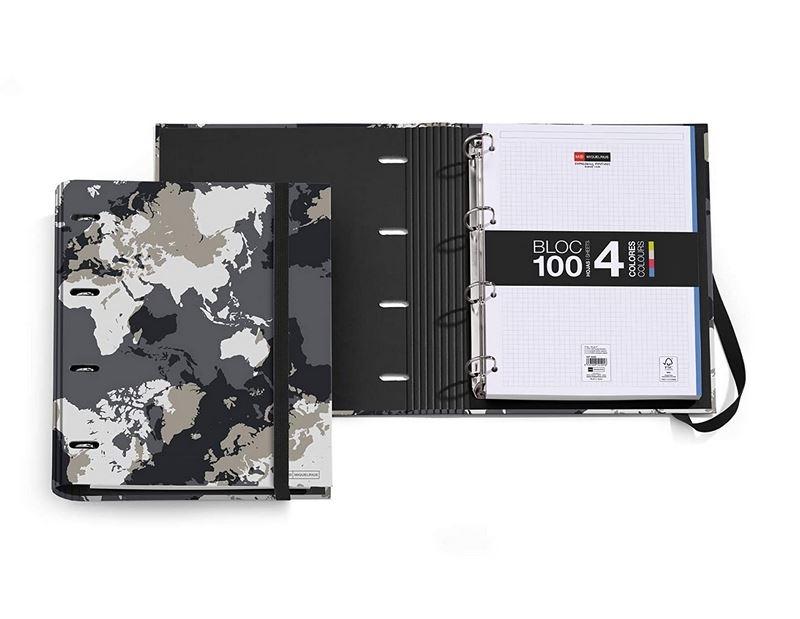 CARPEBLOC NB 4 AN.35MM MAPAMUNDI