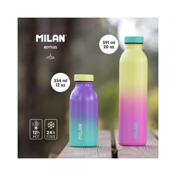 BOTELLA ISOTERMICA ACERO INOXIDABLE 354ML SUNSET