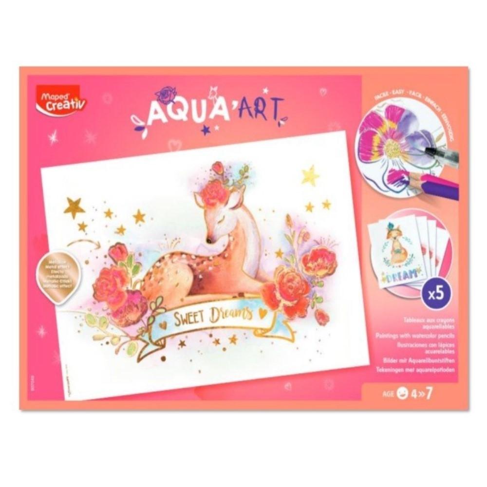 COLORES MAXI SET AQUA ART MAPED