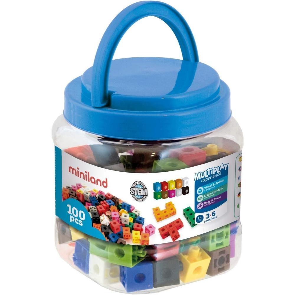 SET DE POLICUBOS 2CM MINILAND 100PCS