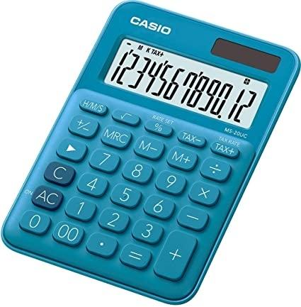 CALCULADORA CASIO MS-20UC-BU