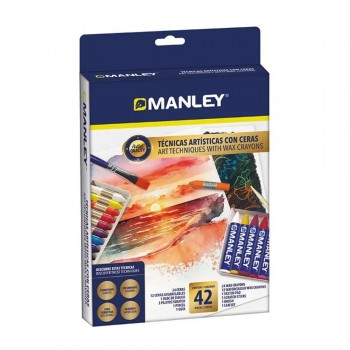 SET TECNICAS ARTISTICAS CON CERAS MANLEY