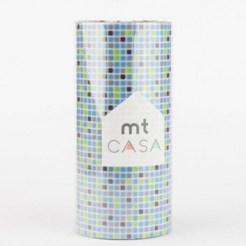 CINTA WASHI TAPE MT CASA AZULEJO AZUL