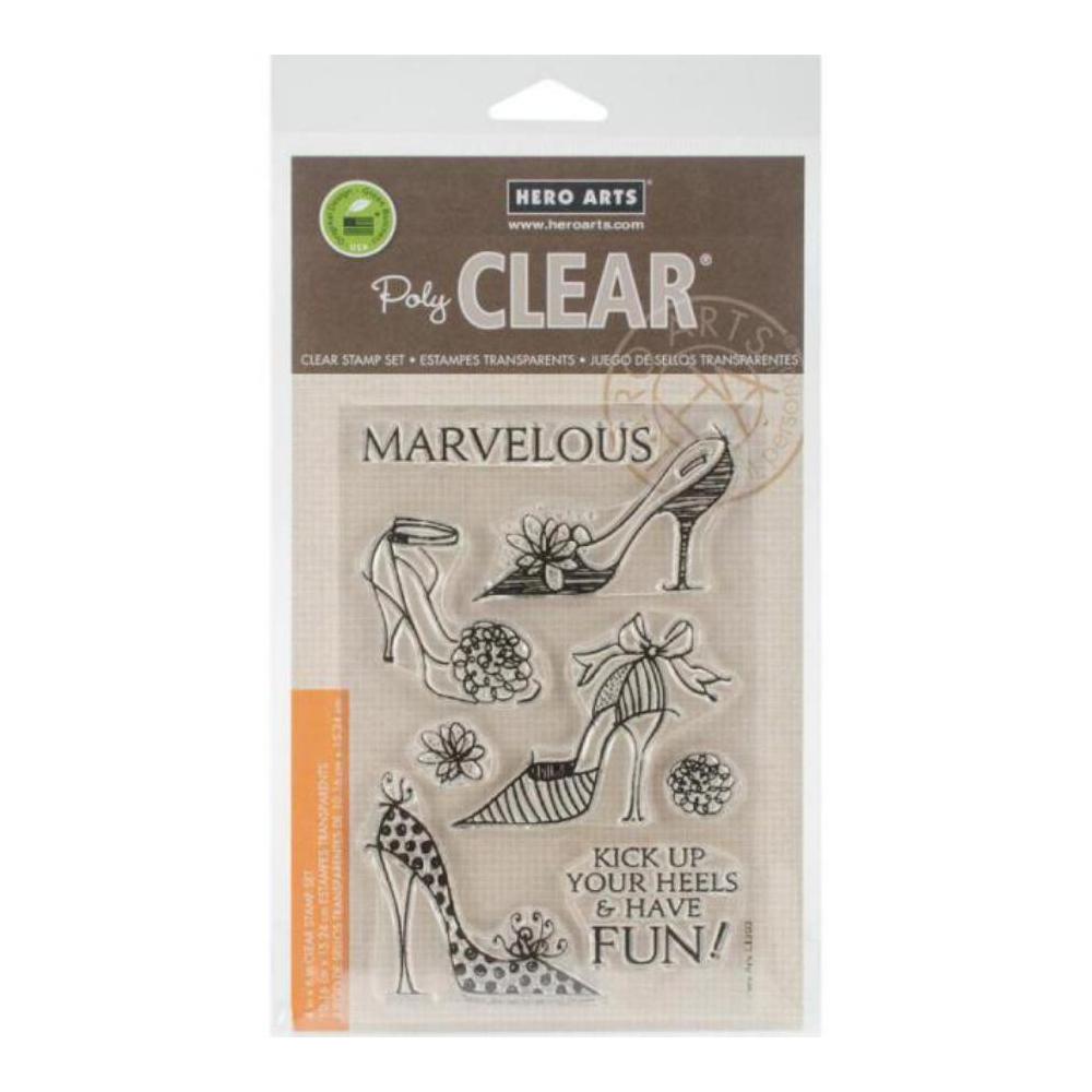 SELLOS CLEAR STAMPS HIGH HEELS