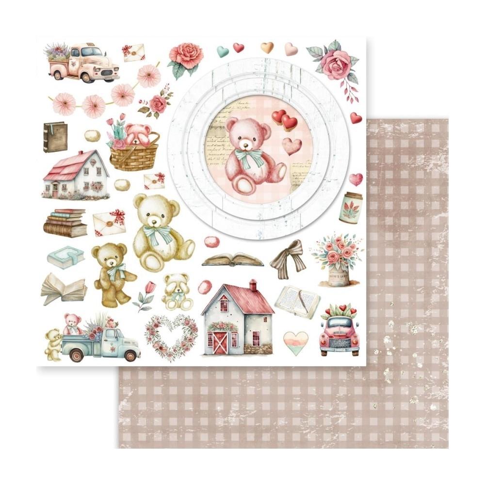 LAMINA 30X30 DOBLE CARA BEARY SWEET ASUKA STUDIO