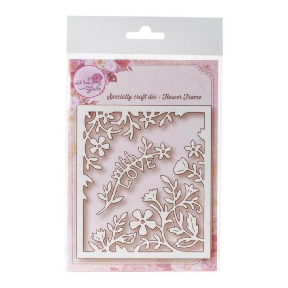 SET 2 TROQUELES FLOWER FRAME WILD ROSE