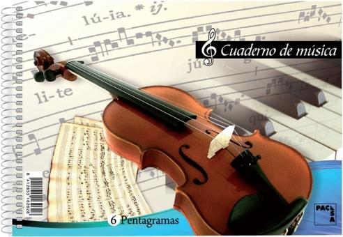 BLOCK MUSICA PACSA 8 PENTAGRAMAS.20H