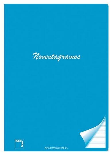 LIBRETA PACSA A4/FOLIO NOVENTAGRAMOS 48H 90g