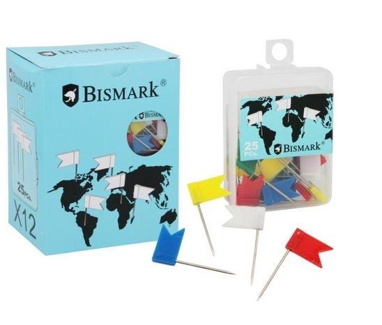AGUJA PARA MAPA BANDERA 25 uds