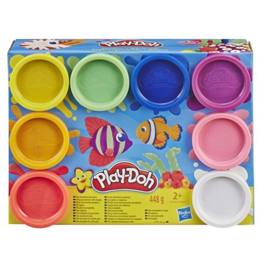 PASTA MODELAR PLAY-DOH PACK 8 MINI BOTES